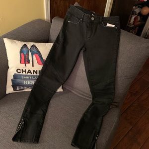 Paige Black Denim Skinny Jeans